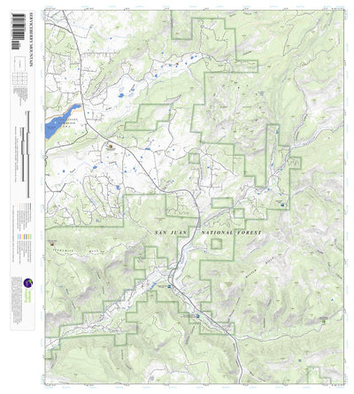 Serviceberry Mountain, Colorado 7.5 Minute Topographic Map