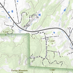 Serviceberry Mountain, Colorado 7.5 Minute Topographic Map
