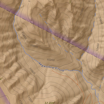 Elephant Head Rock, Colorado 7.5 Minute Topographic Map - Color Hillshade