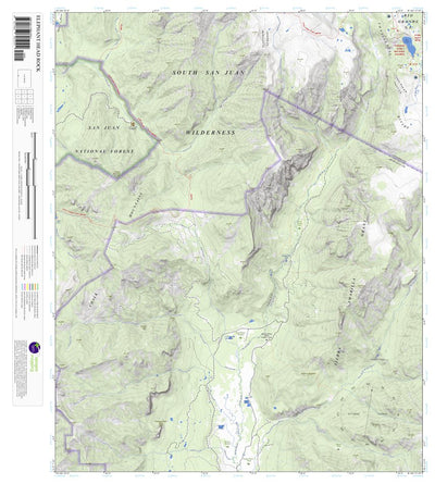 Elephant Head Rock, Colorado 7.5 Minute Topographic Map