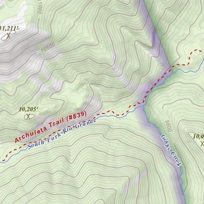 Mount Hope, Colorado 7.5 Minute Topographic Map