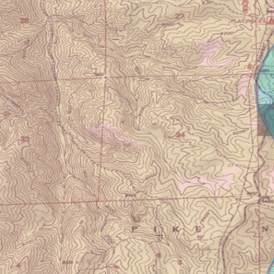 2018 GMU 461 Colorado Big Game (Elk/Mule Deer) Hunting Map (Habitat and range)