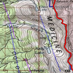 2018 GMU 6 Colorado Big Game (Elk/Mule Deer) Hunting Map (Public/Private Lands)