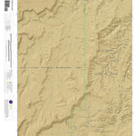 Elaterite Basin, Utah 7.5 Minute Topographic Map - Color Hillshade