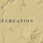 Elaterite Basin, Utah 7.5 Minute Topographic Map - Color Hillshade