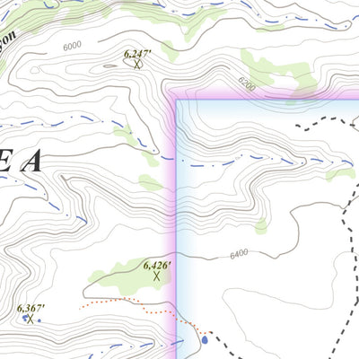 Cedar Mesa South, Utah 7.5 Minute Topographic Map
