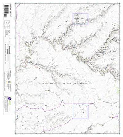 Pollys Pasture, Utah 7.5 Minute Topographic Map