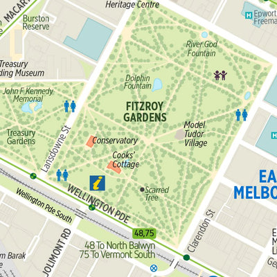 Melbourne Visitor Map 2019