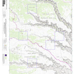Snow Flat Spring Cave, Utah 7.5 Minute Topographic Map