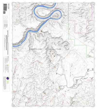 The Loop, Utah 7.5 Minute Topographic Map