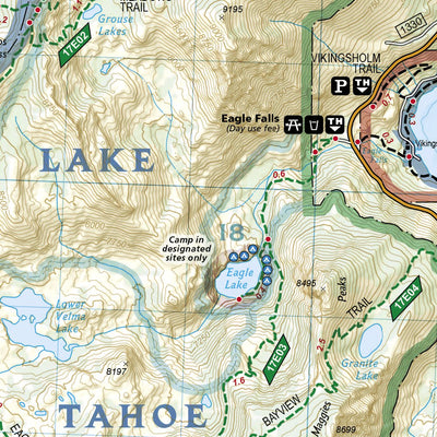 802 Desolation and Granite Chief Wilderness Areas (south side)