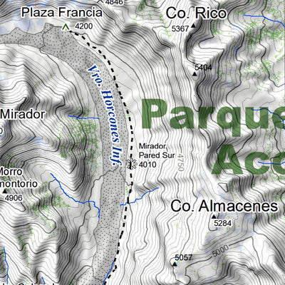 Parque Provincial Aconcagua 1/100.000 - New 2019