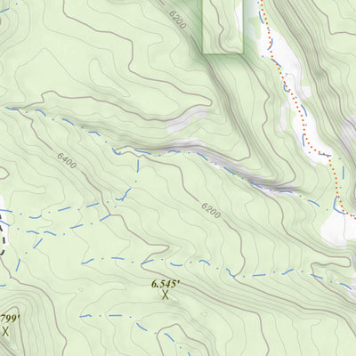 Cream Pots, Utah 7.5 Minute Topographic Map