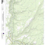 Doe Canyon, Colorado 7.5 Minute Topographic Map