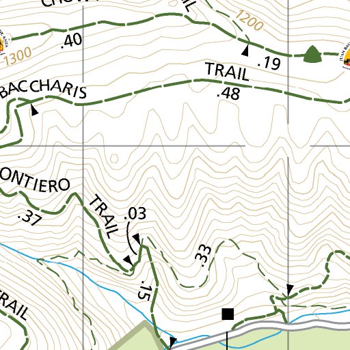 Trail Map Redwood Forest Mountain Biking Redwood Regional