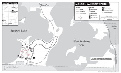 Monson Lake State Park