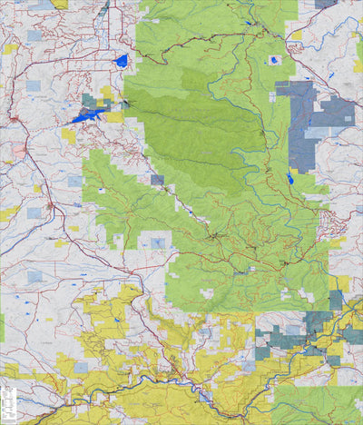 Colorado GMU 15 Topographic Hunting Map