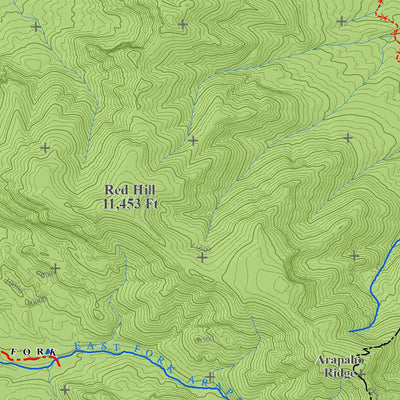 Colorado GMU 17 Topographic Hunting Map map by DIY Hunting Maps ...