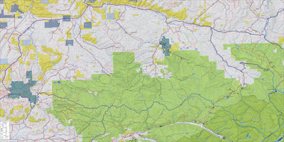 Colorado GMU 12 Topographic Hunting Map