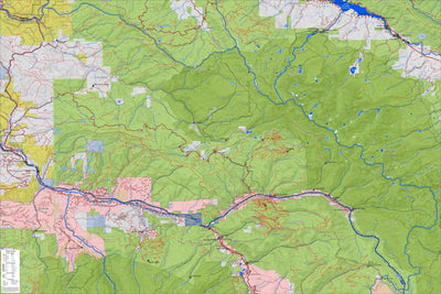 Colorado GMU 36 Topographic Hunting Map