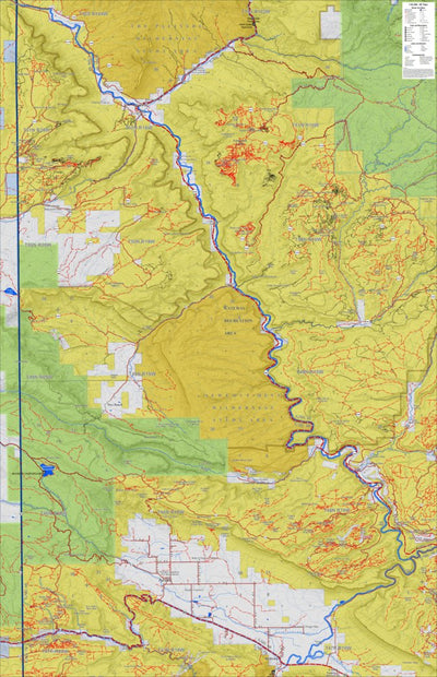 Colorado GMU 60 Topographic Hunting Map map by DIY Hunting Maps ...