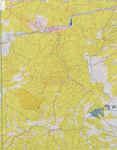 Colorado GMU 21 Topographic Hunting Map