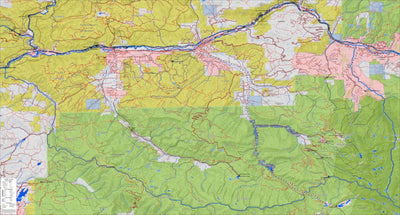 Colorado GMU 44 Topographic Hunting Map
