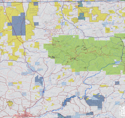 Colorado GMU 4 Topographic Hunting Map