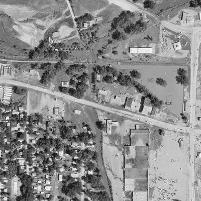1972 Rapid City Flood, 010-001, Mid-Altitude