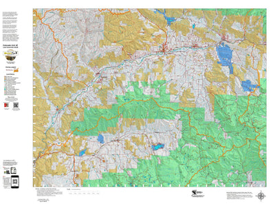 HuntData Colorado Unit 42 Land Ownership