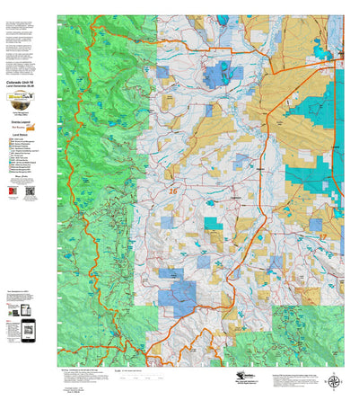 HuntData Colorado Unit 16 Land Ownership