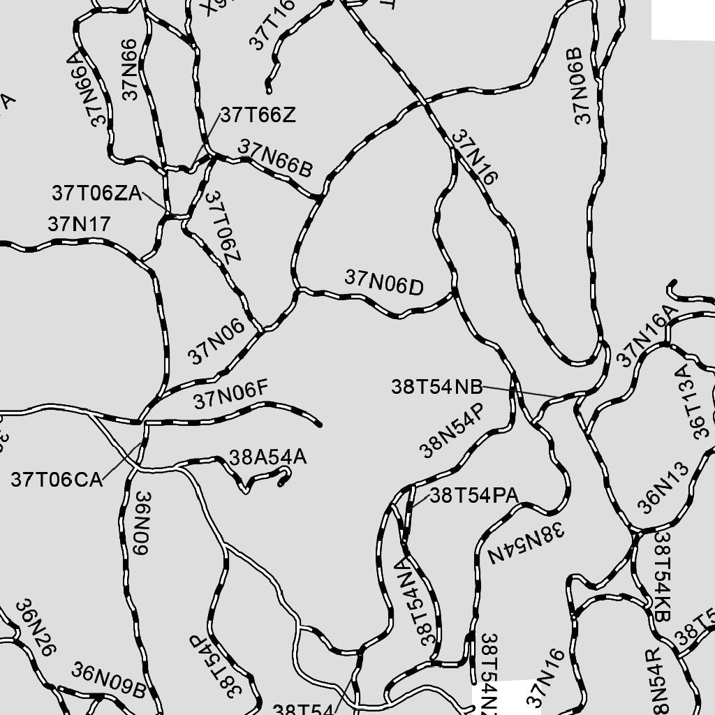 Modoc MVUM - Big Valley South (back) Map by US Forest Service R5 ...