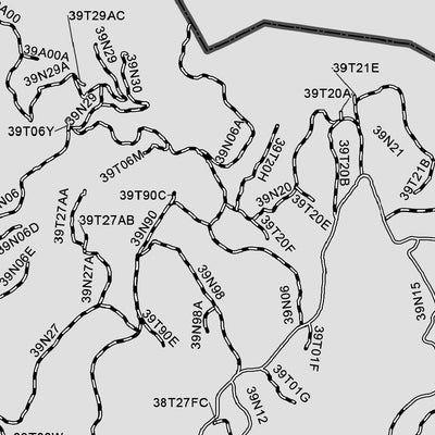 Modoc MVUM - Warner Mountain (south) Map by US Forest Service R5 ...