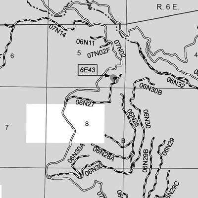 Six Rivers MVUM - Lower Trinity (north-central)