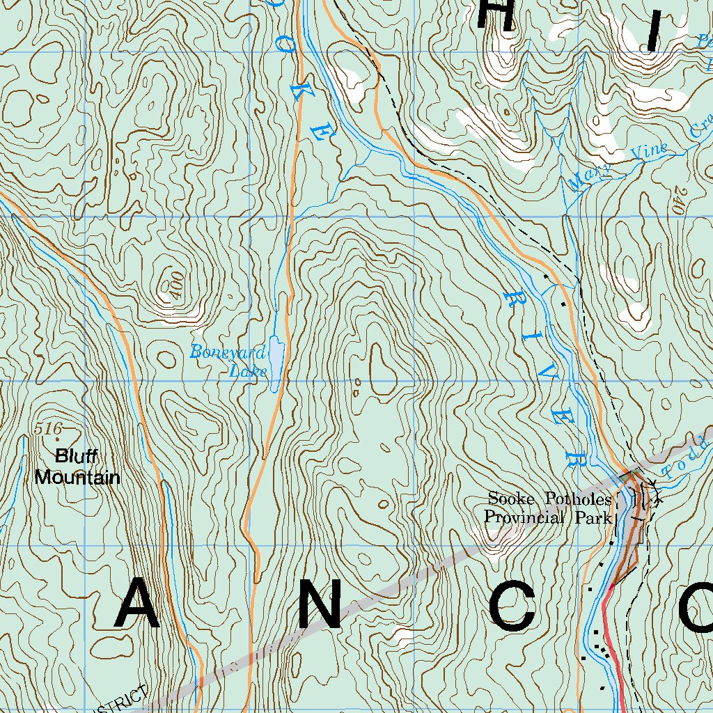 Sooke, BC (092B05 CanMatrix) Map by Natural Resources Canada Avenza Maps