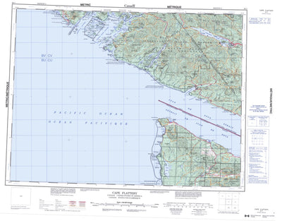 Cape Flattery, BC (092C CanMatrix)