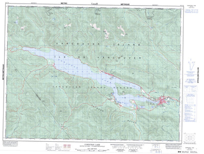 Cowichan Lake, BC (092C16 CanMatrix)