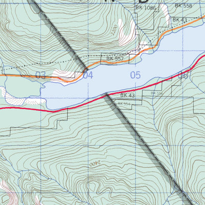 Upper Campbell Lake, BC (092F13 CanMatrix)