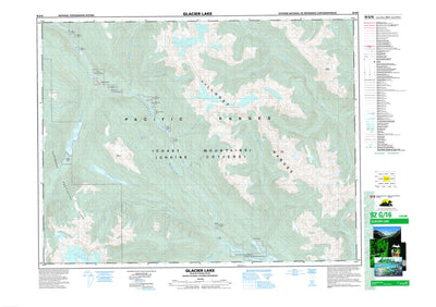 Glacier Lake, BC (092G16 CanMatrix)