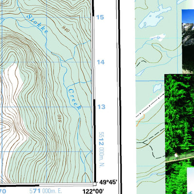 Glacier Lake, BC (092G16 CanMatrix)