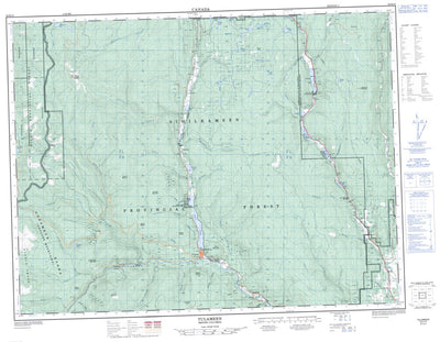 Tulameen, BC (092H10 CanMatrix)