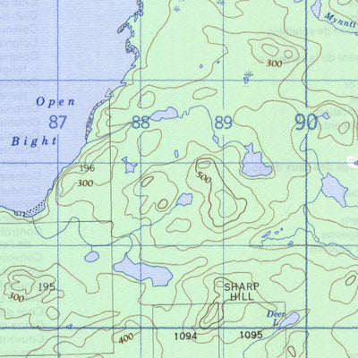 Goose Bay, BC (092M05 CanMatrix)
