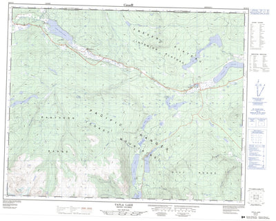 Tatla Lake, BC (092N15 CanMatrix)