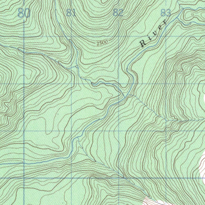 Machmell River, BC (092M09 CanMatrix)