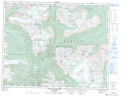 Mount Queen Bess, BC (092N07 CanMatrix)