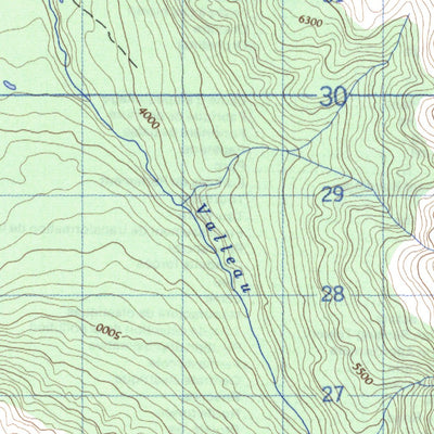 Razorback Mountain, BC (092N10 CanMatrix)