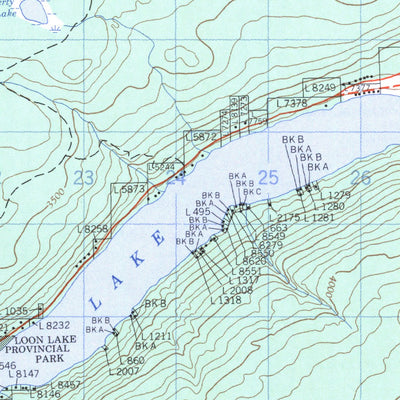 Loon Lake, BC (092P03 CanMatrix)