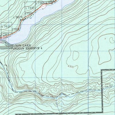 Loon Lake, BC (092P03 CanMatrix)