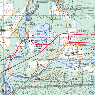 Clearwater, BC (092P09 CanMatrix)