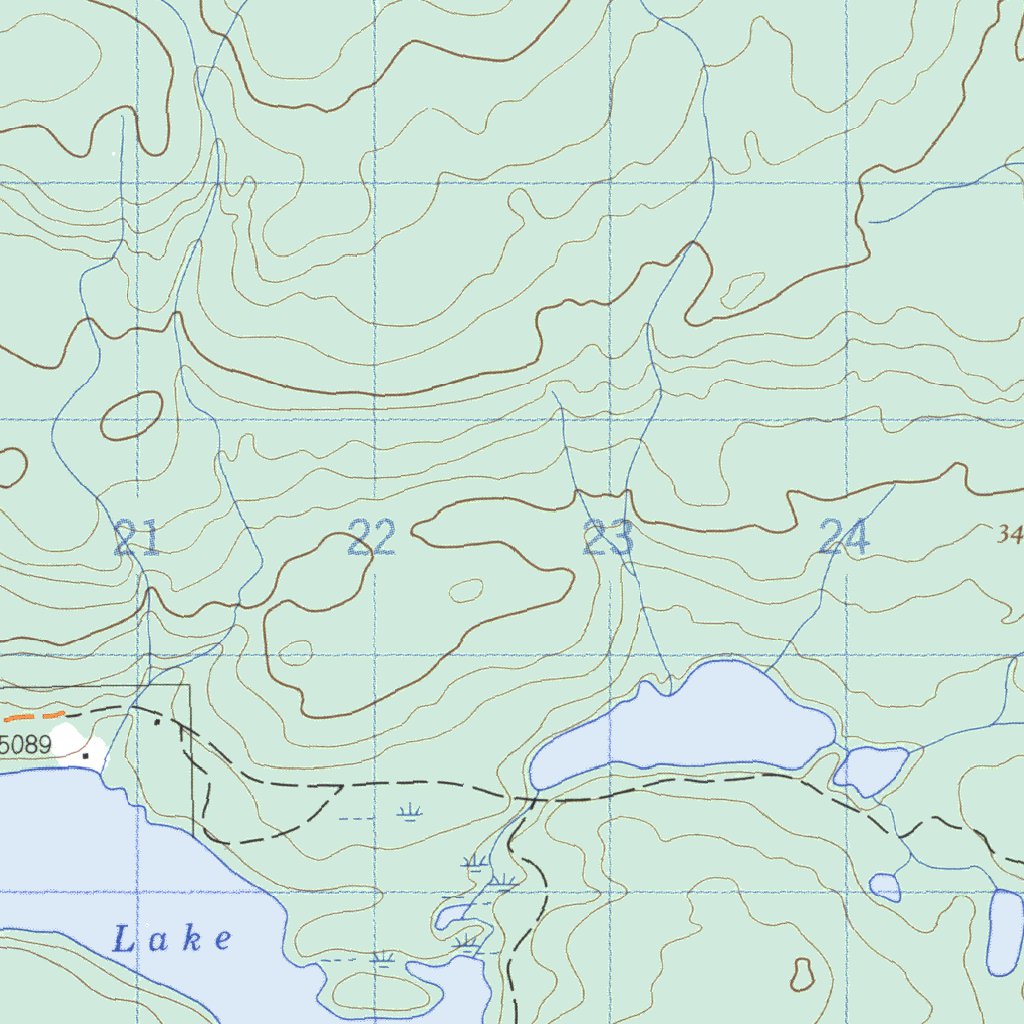 Lac La Hache, BC (092P14 CanMatrix) Map by Natural Resources Canada